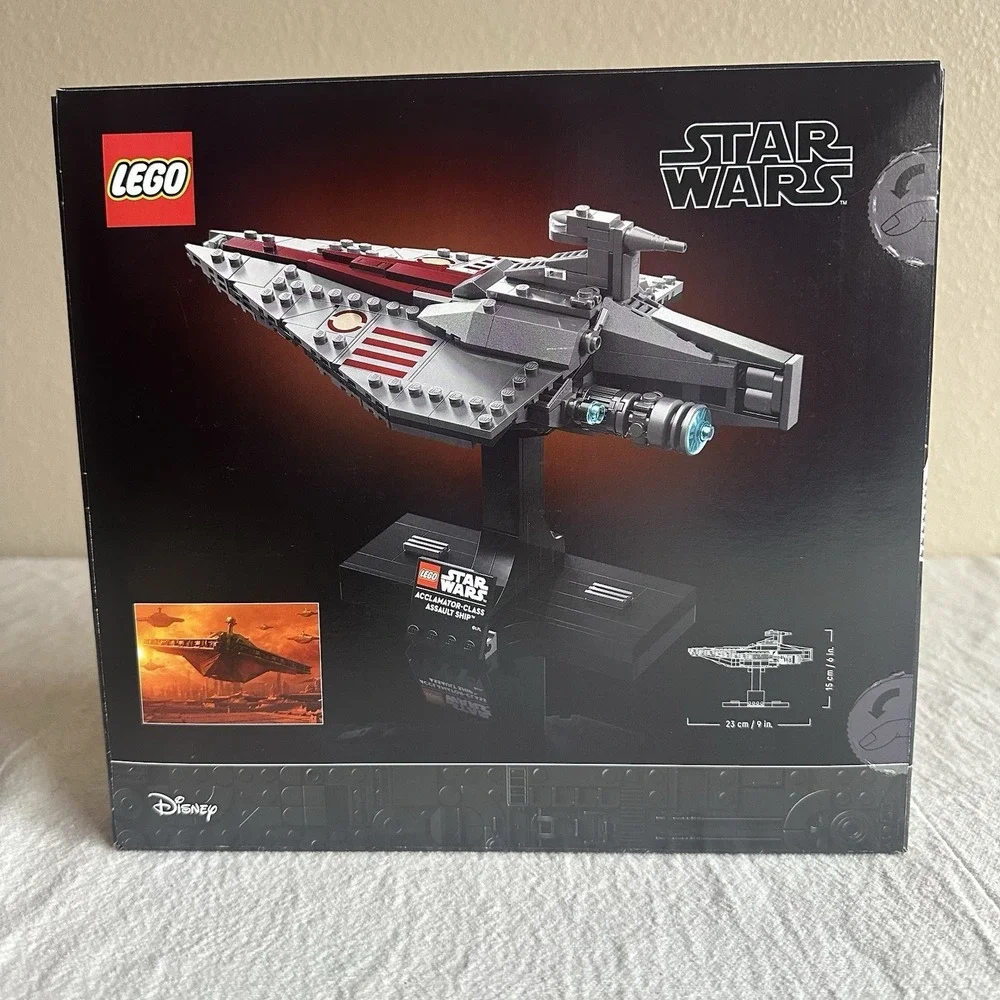 New‎ LEGO Star Wars Attack of The Clones Acclamator-Class Assault Ship 75404